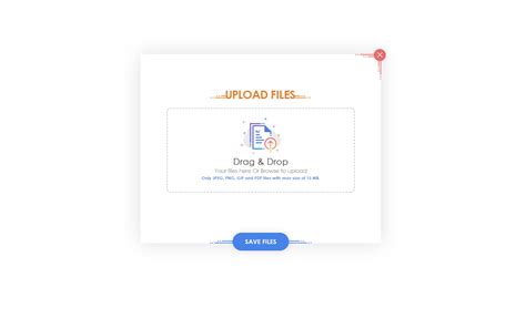 File Upload UI Behance