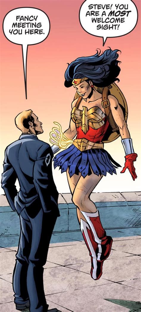 Wonder Woman And Steve Trevor