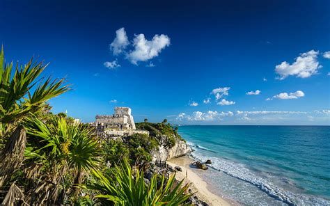 1920x1080px 1080p Free Download Tulum God Of Winds Temple Templo