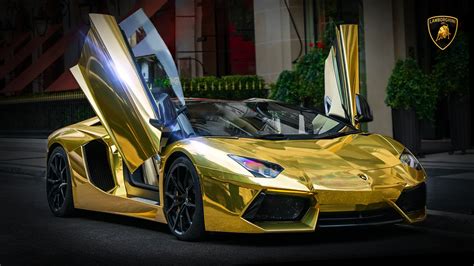 Gold Lamborghini Rlamborghini