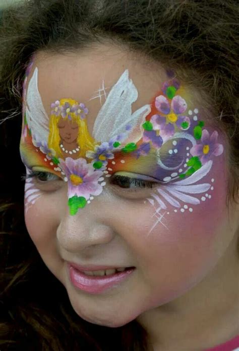 Fairy Face Painting Unicorn Mask Painting Body Painting Face