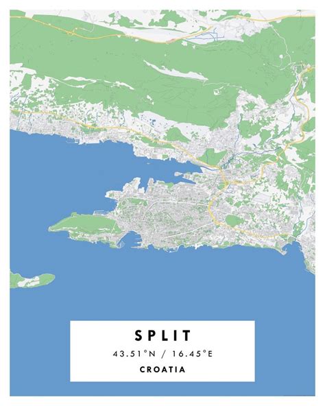 Split Digitalna Karta Grada Maps And More