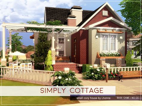 The Sims Resource Simply Cottage