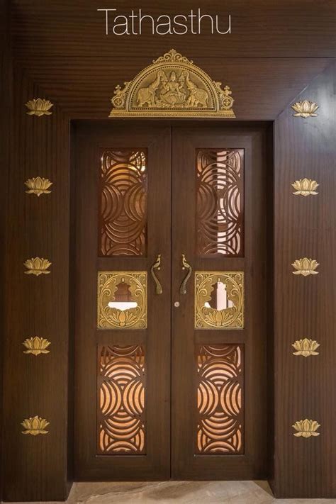 South Indian Pooja Room Glass Door Design Images Design Talk