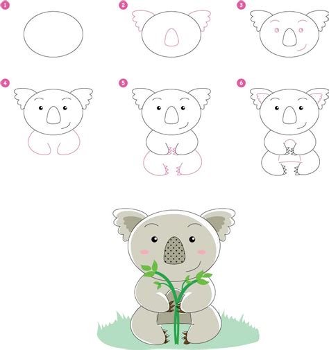 Https://tommynaija.com/draw/cute How To Draw A Koala