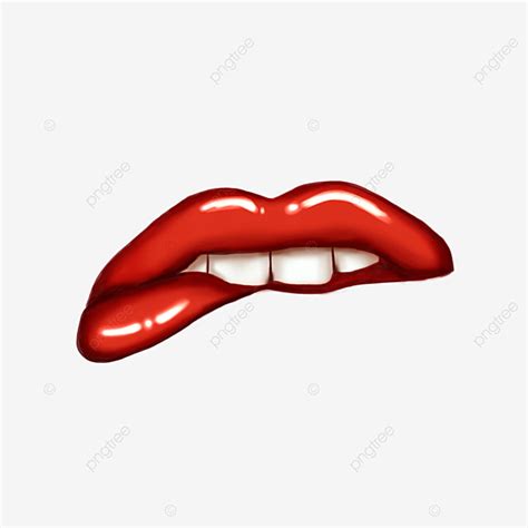 Red Kiss Lips Clipart Vector Lips Clip Art Teeth Lips Red Lips