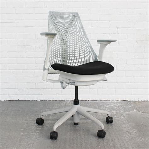 Herman miller classic aeron chair lumbar pad support in graphite, small size a. Herman Miller Sayl Chair | designer computer chair | ergonomic task chair
