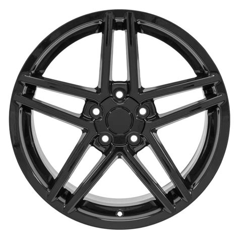 Corvette Wheel C6 Z06 Rim Cv07b 19x10 Black Corvette Rim