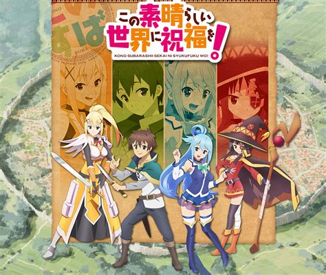 kono subarashii sekai ni shukufuku wo season 2 announced otaku tale
