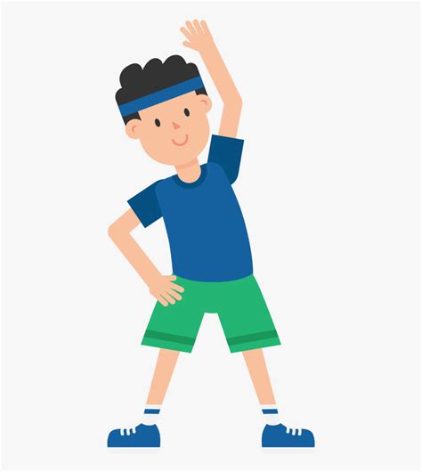Exercising Clipart Exercise Man Exercise Cartoon Png Free