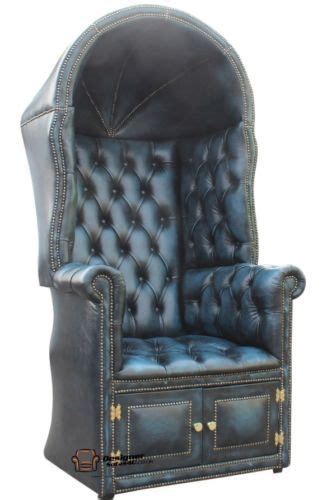 Vintage leather chesterfield armchair from china at offers to sell and export dated fri 14 mar, 2008 3:55 am. Chesterfield Porters Chair Antique Blue Leather Hotel ...