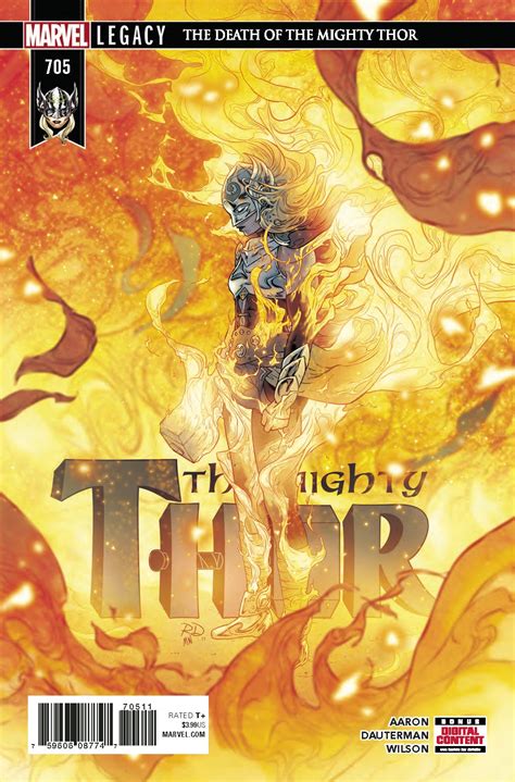 The Mighty Thor 705 Reveals Jane Fosters Final Fate Ign