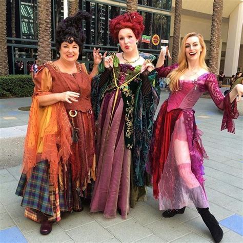 The Sanderson Sisters From Hocus Pocus Halloween Outfits Sister