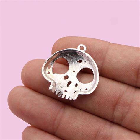 5pcs Skull Charms 2727mm Sugar Skull Charm Pendant Skeleton Etsy