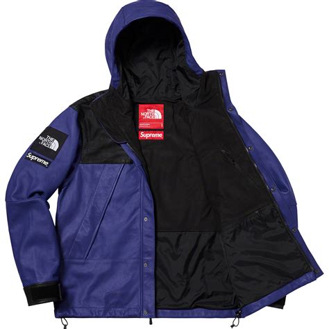 The North Face Leather Mountain Parka Fall Winter 2018 Supreme