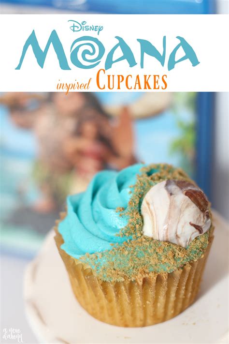 Moana Blu Ray Available Now Moana Cupcake Recipe