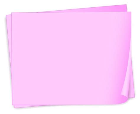 Empty Pink Papers 526690 Vector Art At Vecteezy