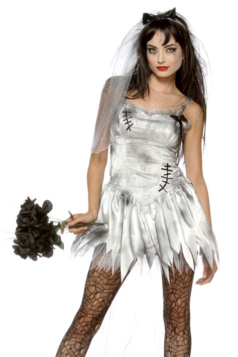 new sexy zombie bride wedding corpse halloween costume ebay