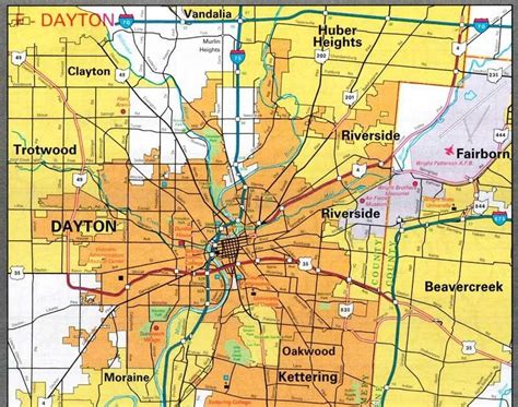 Dayton Zip Code Map Share Map