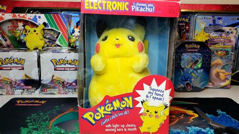 Vintage Pokemon Hasbro Electronic I Choose You Pikachu From 1999 Youtube