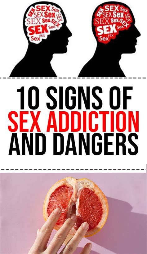10 signs of sex addiction and dangers