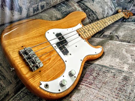 Traded 1974 Fender Precision Bass Natural