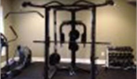 For Sale - Fitness Gear Ultimate Smith Machine II & weights