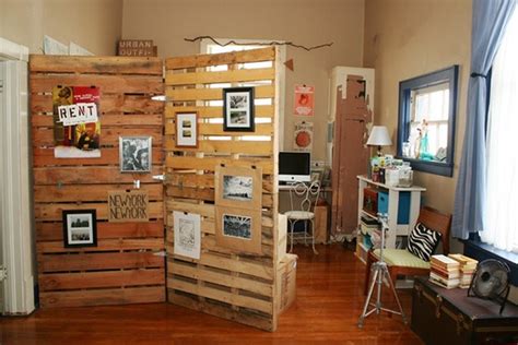 Diy Pallet Room Divider Ideas Pallet Wood Projects