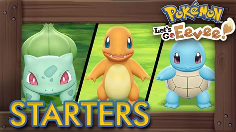 Pokémon Lets Go Pikachu And Eevee How To Get All Starters Bulbasaur
