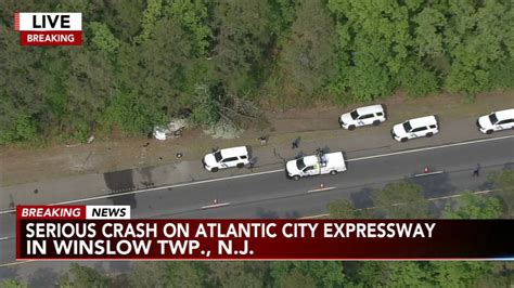 Passenger Killed Driver Seriously Injured In Atlantic City Expressway