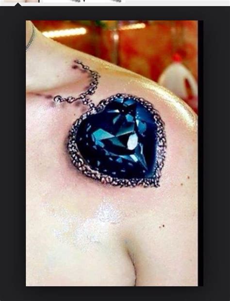 Realistic Jewel Tattoo Stone Tattoo Diamond Tattoos Gem Tattoo