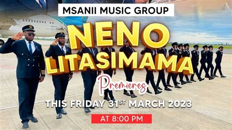 Neno Litasimama By Msanii Music Group Latest Msanii Music Group Song