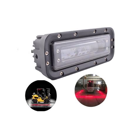 Led Blue Line Forklift Safety Zone Working Light 10v 80v For Electric