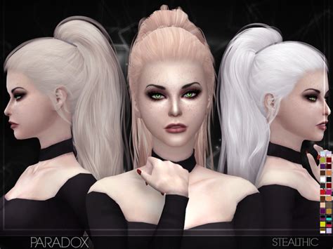 Paradox Female Hair By Stealthic At Tsr Sims 4 Updates