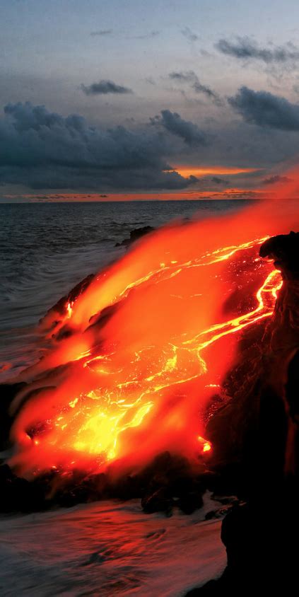 Volcano Lava Kilauea Hawaii Amazing Nature Beautiful Nature Scenery