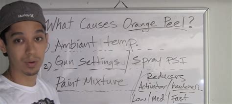 What Causes Orange Peel And How To Fix Or Prevent Orange Peel Paint