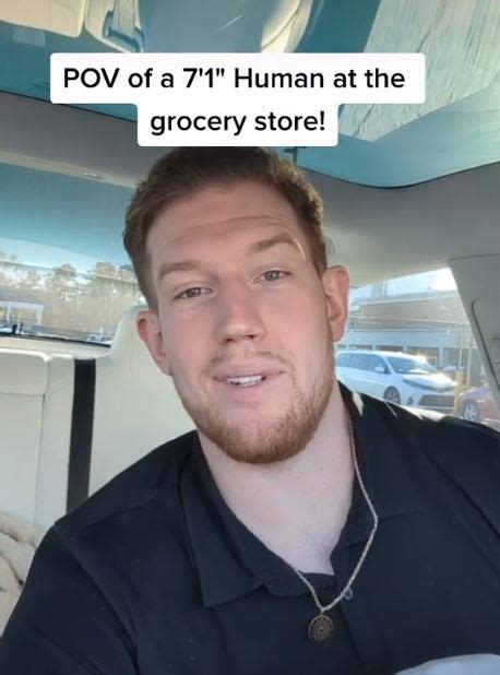 A 7ft Tall Man Narrates What Its Like To Go Grocery Shopping Free