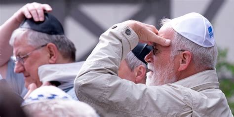 Germans Of All Faiths Don Jewish Kippah To Protest Against Anti