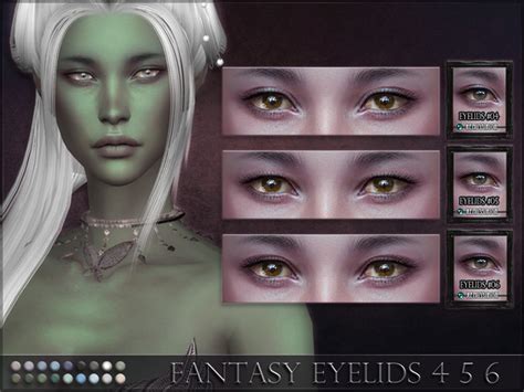 Remussirions Fantasy Eyelids 4 5 6 Sims 4 Sims Fantasy