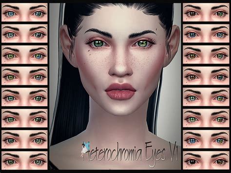 The Sims Resource Heterochromia Eyes V1