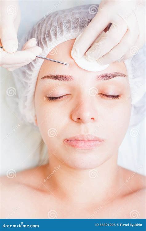 Concept Of Medical Treatment Of Rejuvenation And Skincare Stock Image