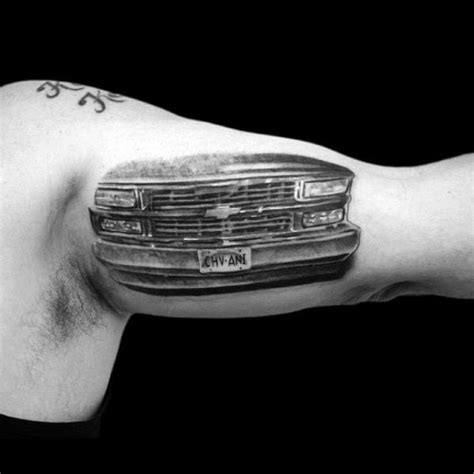 60 Chevy Tattoos For Men Cool Chevrolet Design Ideas