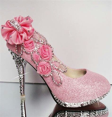 Pink Sparkle Heels Pink Shoes Cute Shoes Me Too Shoes Women S Shoes