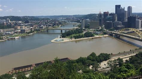 Why Pittsburgh Can See Where The Monongahela And Allegheny Merge Into