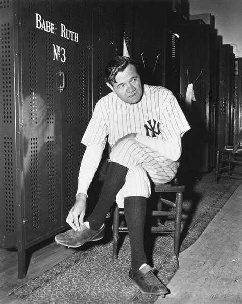 Nat Fein Babe Ruth In The Locker Room 1948 Printed 1980s Available For Sale Artsy