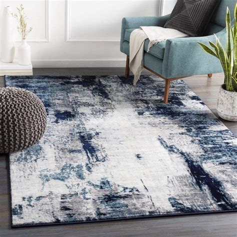 Best Navy Blue And White Rugs
