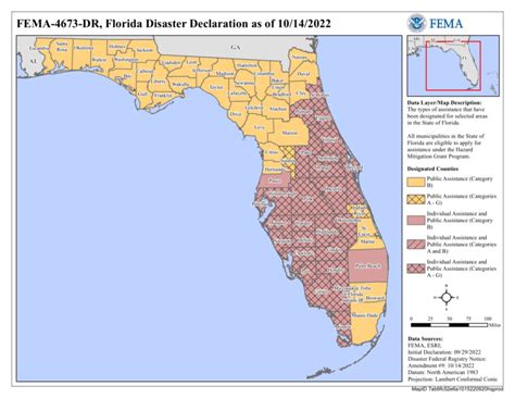 Presidentially Declared Major Disaster Area For 26 Counties In Florida