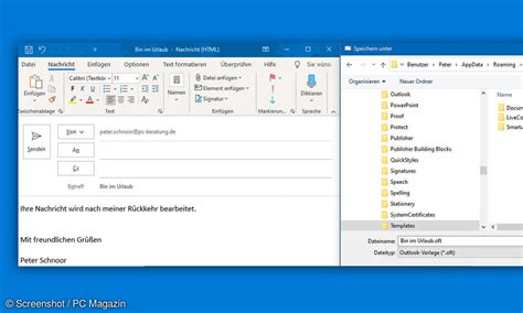 Outlook Abwesenheitsnotiz Einrichten In Office Exchange 365 PC Magazin