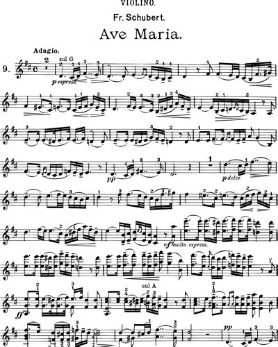 Ave Maria Violin Sheet Music By Franz Schubert Nkoda Free 7 Days Trial