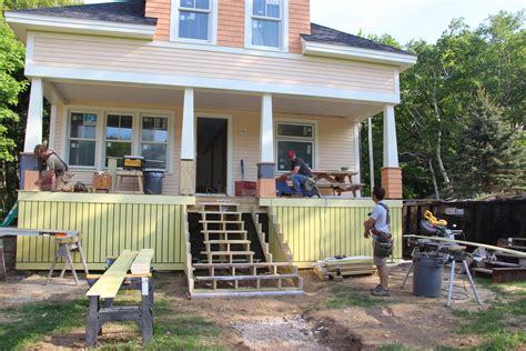Craftsman Porch Columns For An Island Home Jlc Online